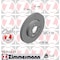 Zimmermann Brake Disc - Standard/Coated, 150344420 150344420 - alternate 2